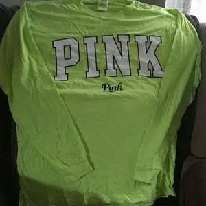 Very rare neon yellow lg campus tee